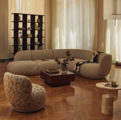 Regał Kona 210 cm ciemny dąb Ferm Living