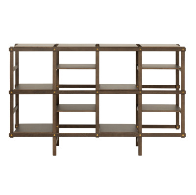 Regał modułowy Frame medium ciemny dąb Design House Stockholm