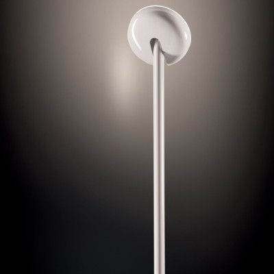 Regulowana lampa podłogowa Cabriolette biała Martinelli Luce