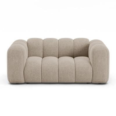 Sofa 2-osobowa Lupine ciemnobeżowy szenil Micadoni