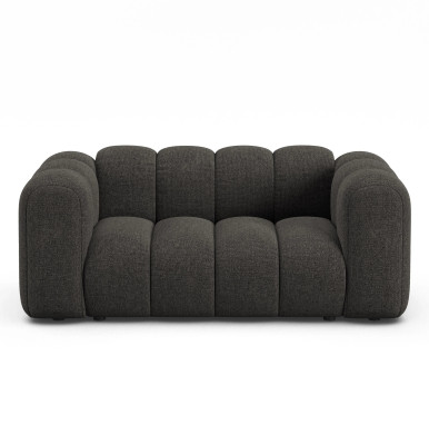 Sofa 2-osobowa Lupine ciemnoszary szenil Micadoni
