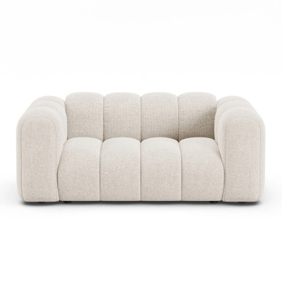 Sofa 2-osobowa Lupine jasnobeżowy szenil Micadoni