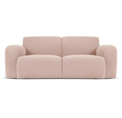 Sofa 2-osobowa Molino różowa Micadoni