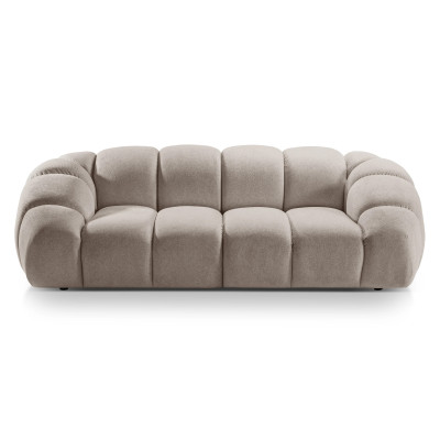 Sofa 3-osobowa Diana ciemnobeżowa Micadoni