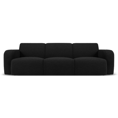Sofa 3-osobowa Molino czarna Micadoni