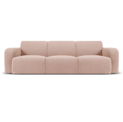 Sofa 3-osobowa Molino różowa Micadoni