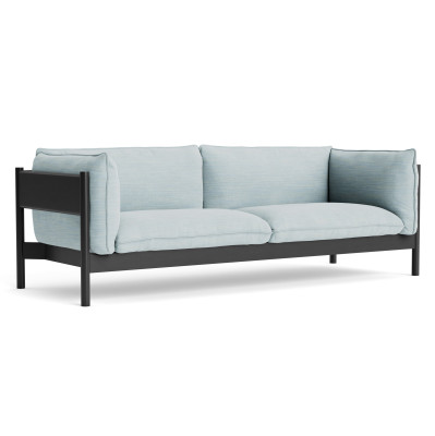 Sofa Arbour 3 osobowa Raas 722 - czarny lakierowany buk HAY