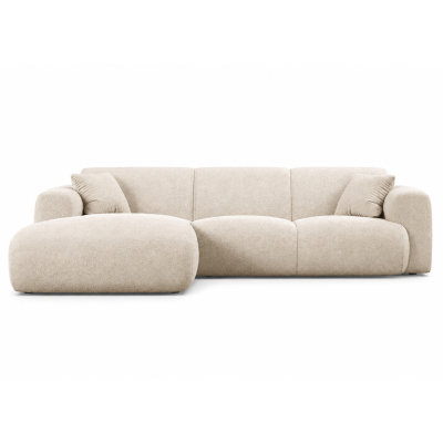 Sofa narożna Molino jasnobeżowa Micadoni