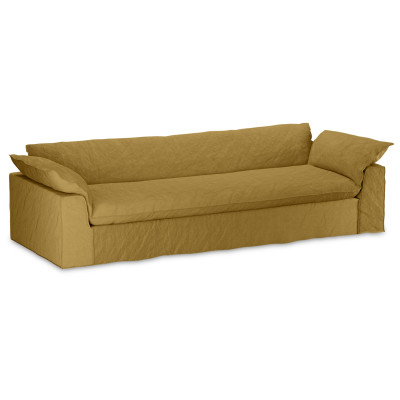 Sofa Nomad 305 cm Linen burnt ochre HKliving
