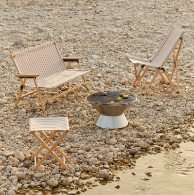 Sofa składana Outdoor Market beżowa HAY