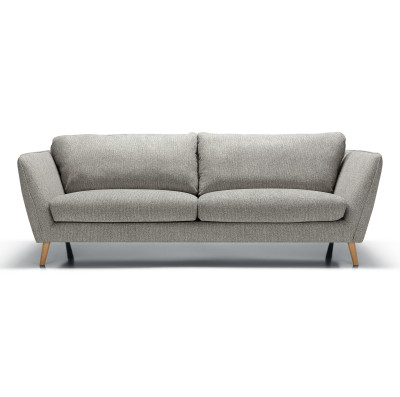 Sofa Stella 3 seater Snake Light Grey Sits