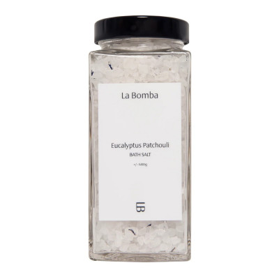 Sól morska do kąpieli Eucalyptus Patchouli La Bomba