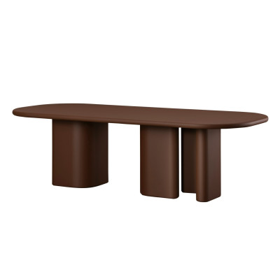 Stół Bonbon 3 legs 240 cm brązowy miniforms