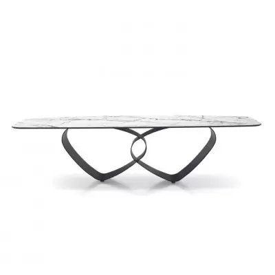 Stół Breeze 250 cm biały ceramiczny Calligaris