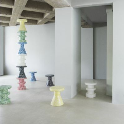 Stołek Bit musztardowy Normann Copenhagen