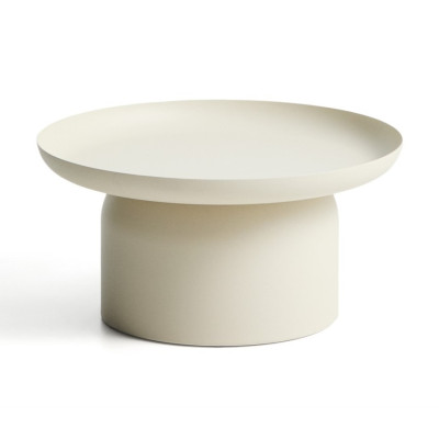 Stolik ogrodowy Arcola 70 cm kremowy kave home