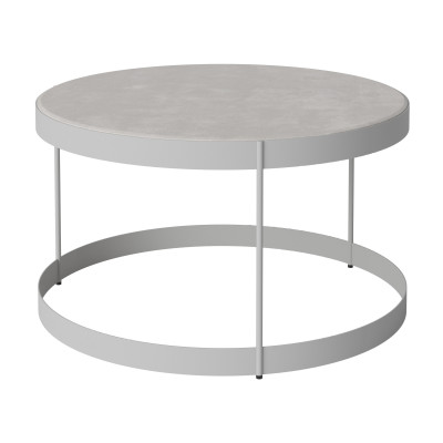 Stolik ogrodowy Drum 60 cm jasnoszary Bolia