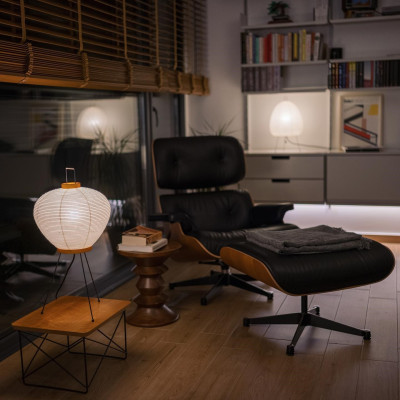 Stolik okazjonalny LTR - blat orzech - podstawa Basic Dark Vitra