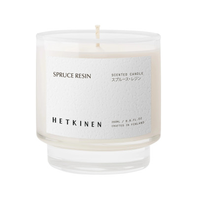 Świeca zapachowa Spruce Resin Cotton wick Hetkinen