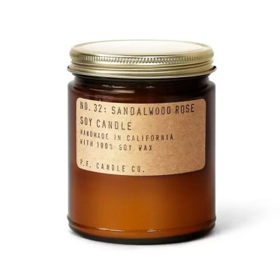 Świeca naturalna No. 32 Sandalwood Rose 200g