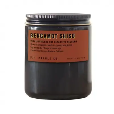 Świeca naturalna No. 1 Bergamot Shiso