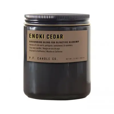 Świeca naturalna No. 2 Enoki Cedar