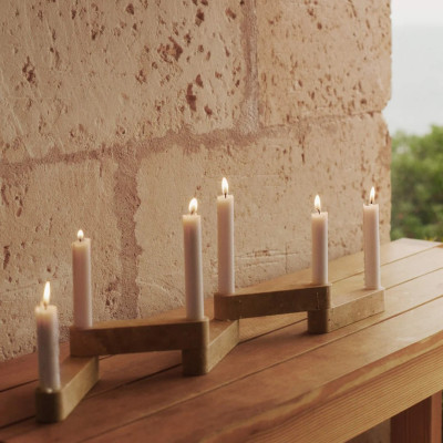 Newel Ferm Living candle holder