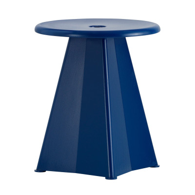 Taboret Metallique niebieski Vitra