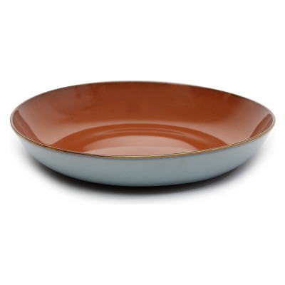 Talerz głęboki Terres de Reves 23 cm niebiesko-czerwony Serax