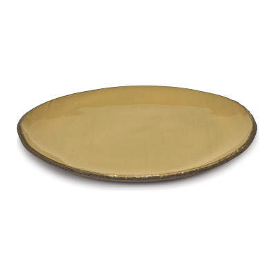 Talerz obiadowy FCK 28 cm żółty Serax