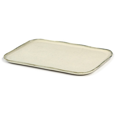 Talerz obiadowy La Nouvelle 32 cm złamana biel Serax