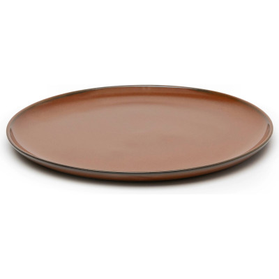Talerz obiadowy Terres de Reves 26 cm rdzawy Serax