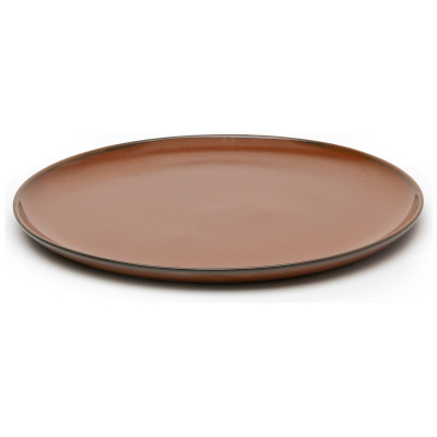 Talerz śniadaniowy Terres de Reves 22 cm rdzawy Serax