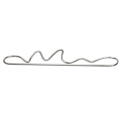 Wieszak ręcznikowy Curvature srebrny Ferm Living