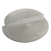 Dywan Zen Split 157X180 Cm Jasnoszary Bolia