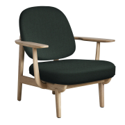 Fotel Fred Christianshavn 1161 - Dąb Lakierowany Fritz Hansen