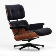 Fotel Eames Lounge Chair Calma Anthracite Vitra