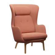 Fotel Ro Jh2 Tkanina Capture Burnt Orange Fritz Hansen