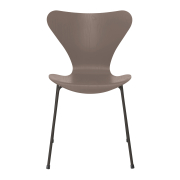 Krzesło Series 7 Fornir Barwiony Gliniany Brąz Fritz Hansen