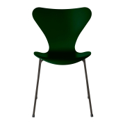 Krzesło Series 7 Fornir Lakierowany Leśna Zieleń Fritz Hansen