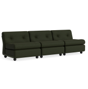 Sofa Amanta 3 Osobowa Maglia Dark Green Hay