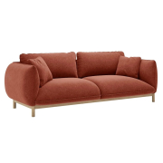 Sofa 3-Osobowa Ada Brązowa Micadoni