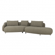 Sofa Orca 345 Cm Taupe Furninova