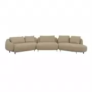 Sofa Orca Set 1 Benson Taupe Furninova