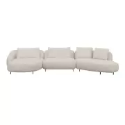 Sofa Orca Set 2 Salento Linen Furninova