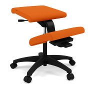 Krzesło Ergonomiczne Na Kółkach Wing Pomarańczowe, Divina 526 Varier