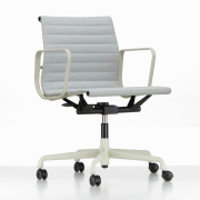 Krzesło Biurowe Aluminium Ea 117 Tkanina Cosy Pale Blue - Podstawa Kremowa Vitra