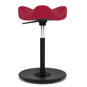 Krzesło Ergonomiczne Move Czerwone, Czarne Drewno Varier