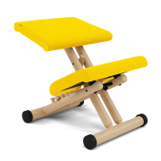 Krzesło Ergonomiczne Multi Żółte, Vidar 0443 Varier