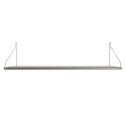 Półka Single 80 Cm Stal Nierdzewna Frama